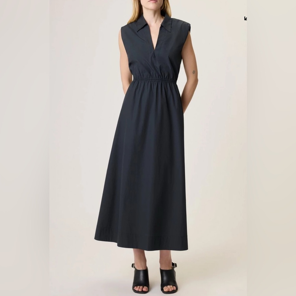 Rag &Bone Joan Poplin Dress size L black